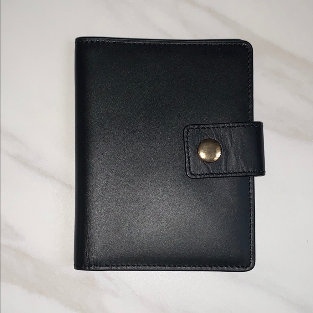 J Crew Leather Passport Wallet
